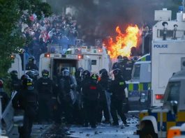 Belfast Unrest Escalates as Police Deploy Water Cannon During Anti-Immigration Protests