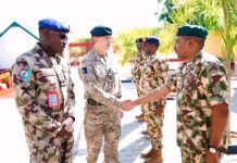 UK Defence Chief Visits Maiduguri to Deepen Security Partnership with Nigeria