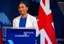 Badenoch urges Labour to keep stricter UK settlement rules for migrants